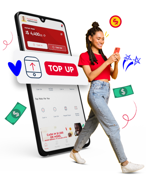 Top Up with MyCash